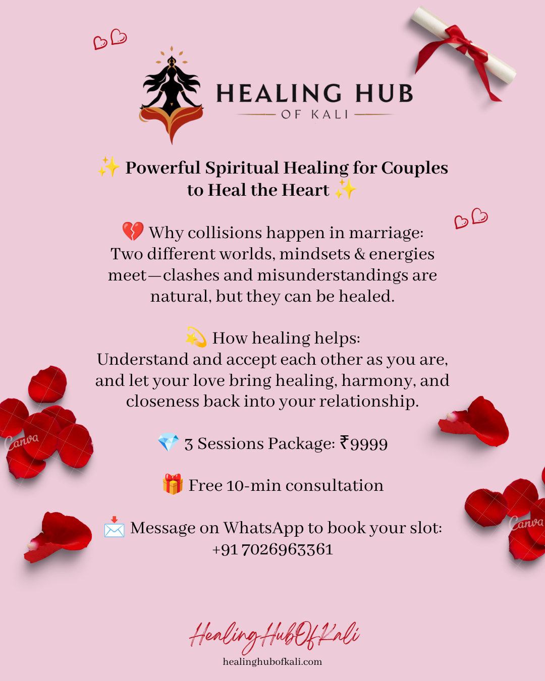 Healing Hub of Kali offering